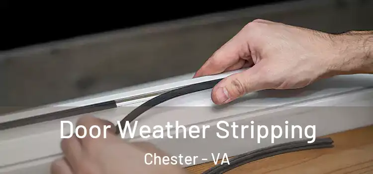 Door Weather Stripping Chester - VA
